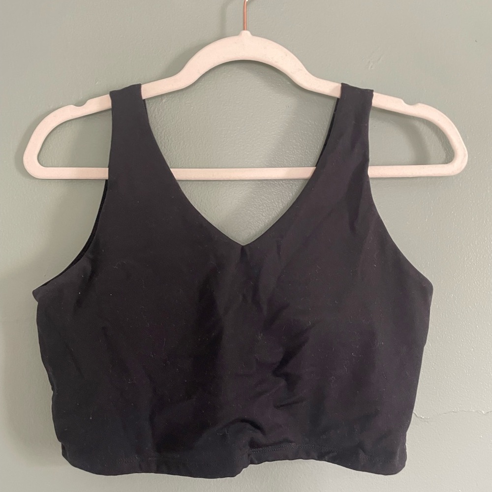 Black Sports Bra